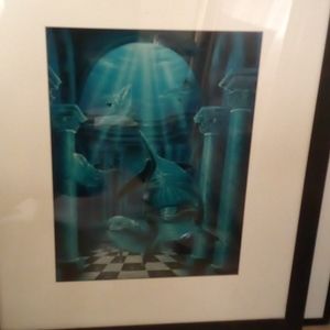 Jeffrey Michael Wilkie signed # litho